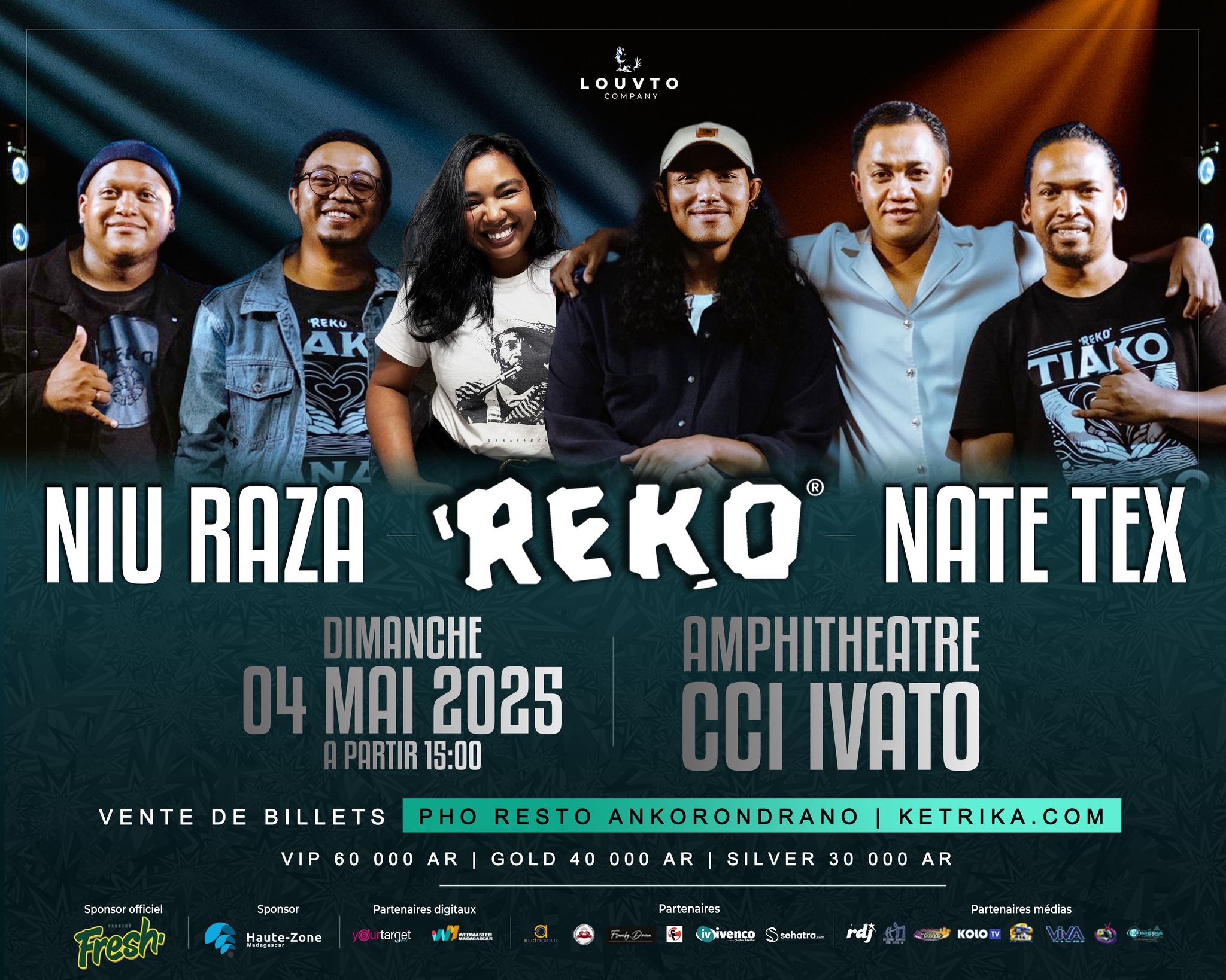  Reko Band, Nate Tex et Niu Raza