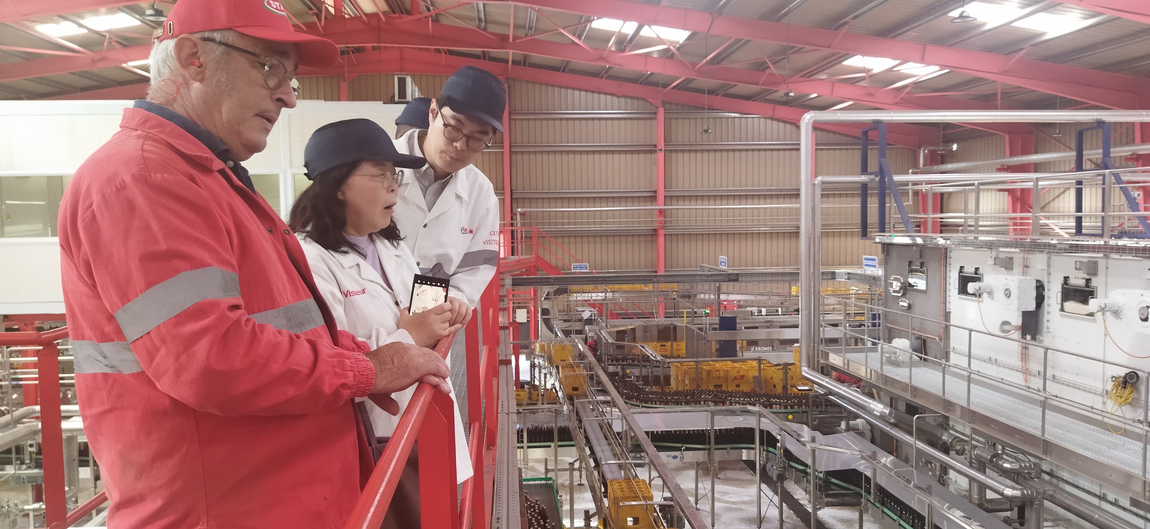 Visite Ambassadrice Corée