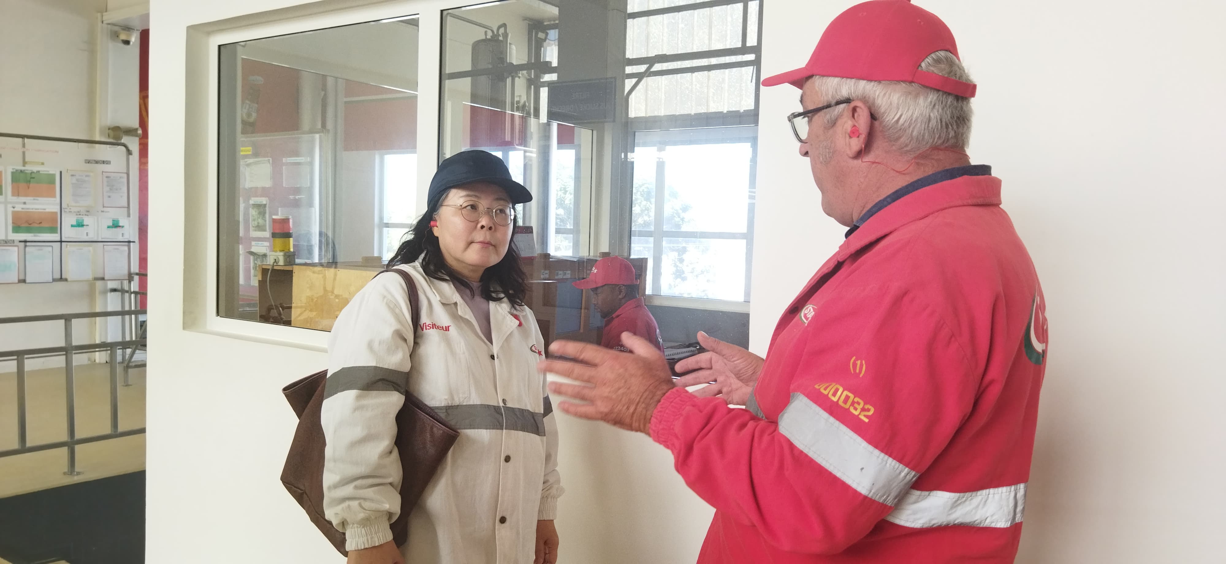 Visite Ambassadrice Corée